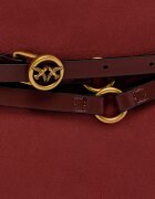 Pinko Geantă pe umăr BELT BAG MINI | piele întoarsă