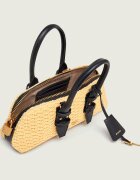 Pinko Geantă pe umăr BOWLING BAG cu adaos de piele