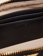 Pinko Geantă pe umăr BOWLING BAG cu adaos de piele