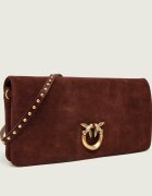 Pinko Geantă pe umăr Click Soft Horizontal Classic | piele întoarsă