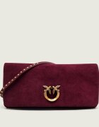 Pinko Geantă pe umăr Click Soft Horizontal Classic | piele întoarsă