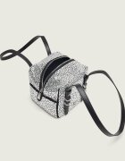 Pinko Geantă pe umăr CUBIC FULL STRASS