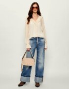 Pinko Geantă pe umăr Horizontal | piele întoarsă