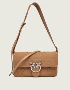 Pinko Geantă pe umăr LOVE ONE SLOUCHY CLASSIC | piele întoarsă