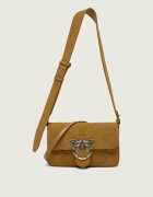 Pinko Geantă pe umăr LOVE ONE SLOUCHY MINI | piele întoarsă