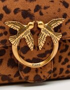 Pinko Geantă pe umăr LOVE ONE SLOUCHY MINI | piele întoarsă