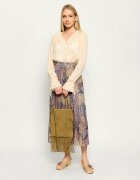 Pinko Geantă pe umăr MINI SHOPPER FRINGES | piele întoarsă