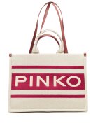 Pinko Geantă pe umăr Shopper Canvas Riciclato
