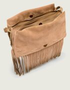 Pinko Geantă pe umăr TRIPLET MINI FRINGES | piele întoarsă