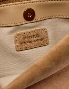 Pinko Geantă pe umăr TRIPLET MINI FRINGES | piele întoarsă