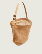 Pinko Geantă shopper BUCKET BIG TRITTICO | piele întoarsă