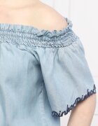 Pinko hanorac INTUITIVA | Relaxed fit | denim