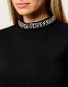 Pinko Maletă Berlino | Cropped Fit cu adaos de lână și cașmir