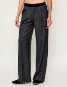 Pinko Pantaloni Phaius | Relaxed fit cu adaos de lână