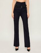 Pinko Pantaloni PIADINA | flare fit cu adaos de lână