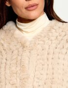 Pinko Poncho Ciliegio | Oversize fit cu adaos de lână