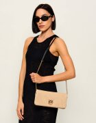 Pinko Poșetă plic CLICK SOFT HORIZONTAL CLASSIC cu adaos de piele