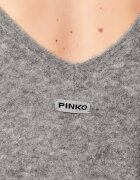 Pinko Pulover DANCING QUEEN | Oversize fit cu adaos de lână