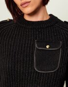 Pinko Pulover Miagolio | Slim Fit cu adaos de lână