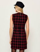 Pinko Rochie Amaranda cu adaos de lână