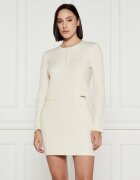 Pinko Rochie YORK CHOCOLATE cu adaos de lână