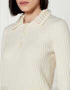 Pinko Rochie YORK CHOCOLATE cu adaos de lână