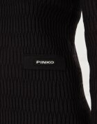 Pinko Rochie YORK CHOCOLATE cu adaos de lână