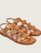 Pinko Sandale Milly 07 cu adaos de piele