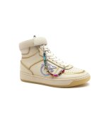 Pinko Sneakers Charentes Basket cu adaos de piele
