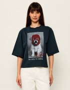 Pinko Tricou Niamey Punk Dog | Relaxed fit