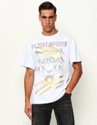 Plein Sport Tricou Tiger Golden Scratch | regular fit