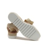 Pollini Espadrile cu adaos de piele