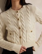 Polo Ralph Lauren De lână cardigan Cable | Cropped Fit cu adaos de cașmir