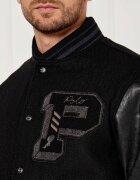 Polo Ralph Lauren De lână geacă bomber | Regular Fit cu adaos de piele