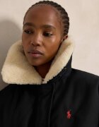Polo Ralph Lauren Geacă de puf | Loose fit | shearling