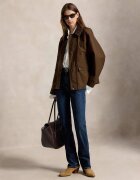 Polo Ralph Lauren Geacă | Relaxed fit cu adaos de piele