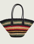 Polo Ralph Lauren Geantă de plajă Bellport cu adaos de piele