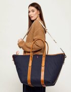 Polo Ralph Lauren Geantă de voiaj cu adaos de piele