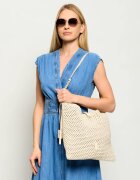 Polo Ralph Lauren Geantă pe umăr Play Cord cu adaos de piele