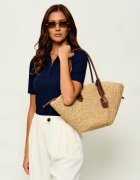 Polo Ralph Lauren Geantă shopper Bellport cu adaos de piele