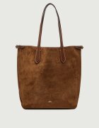 Polo Ralph Lauren Geantă shopper Bellport North-South | piele întoarsă