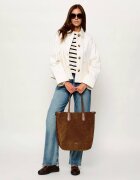 Polo Ralph Lauren Geantă shopper Bellport North-South | piele întoarsă