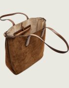 Polo Ralph Lauren Geantă shopper Bellport North-South | piele întoarsă