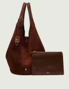 Polo Ralph Lauren Geantă shopper + borsetă Play | piele întoarsă