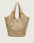 Polo Ralph Lauren Geantă shopper + borsetă Play | piele întoarsă