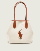 Polo Ralph Lauren Geantă shopper cu adaos de piele