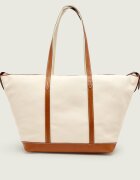 Polo Ralph Lauren Geantă shopper cu adaos de piele