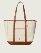 Polo Ralph Lauren Geantă shopper cu adaos de piele
