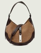 Polo Ralph Lauren Hobo Id | piele întoarsă cu adaos de piele