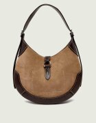 Polo Ralph Lauren Hobo Id | piele întoarsă cu adaos de piele